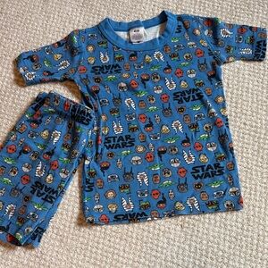 Hanna Andersson Star Wars Short Johns Pajama Set
